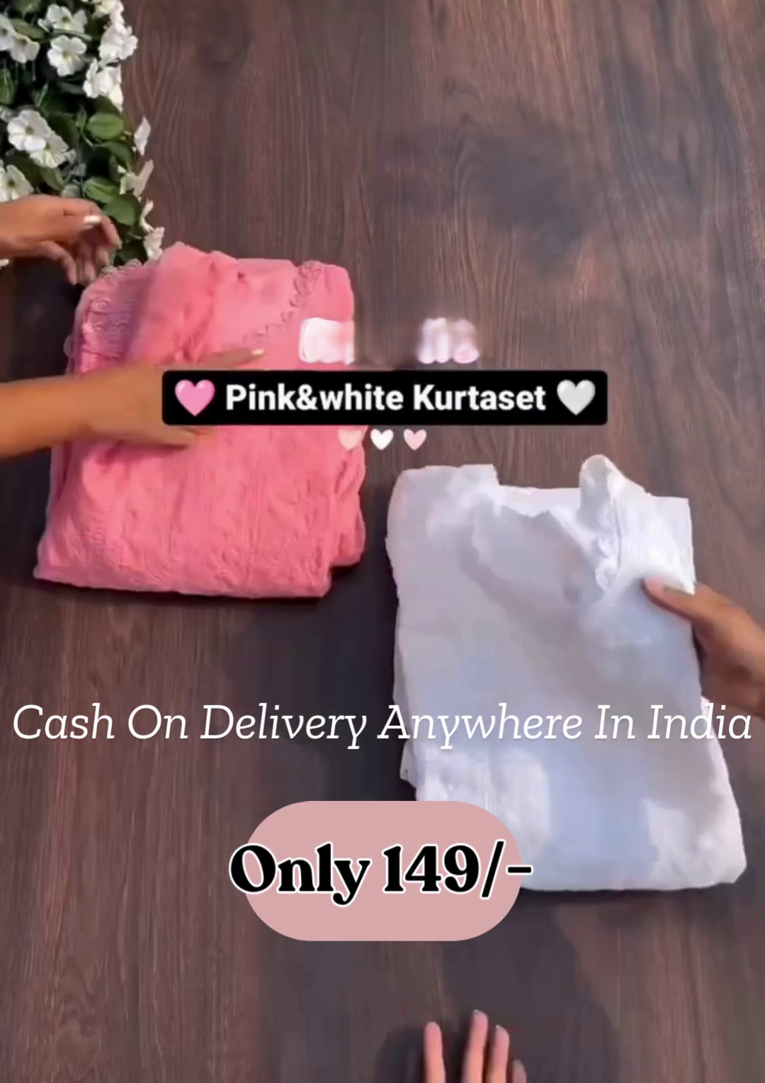 Chikankari Set Kurta,Pant With Dupatta - Image 2