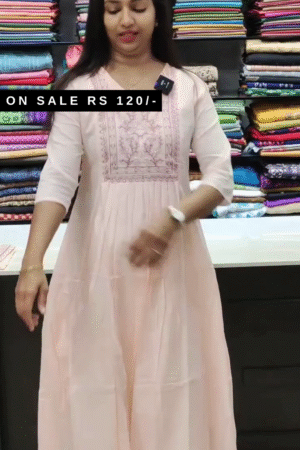 Embroidered Kurta For Women